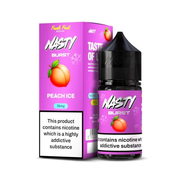 Nasty Peach Ice Salt Likit